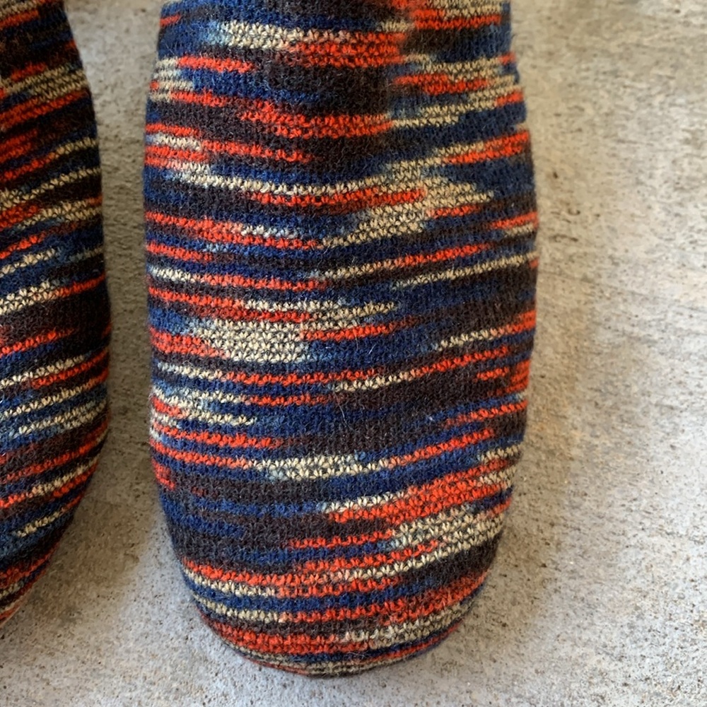 Jeffrey Campbell Yucca Striped Multi Colored Heeled Mules - Picture 15 of 16
